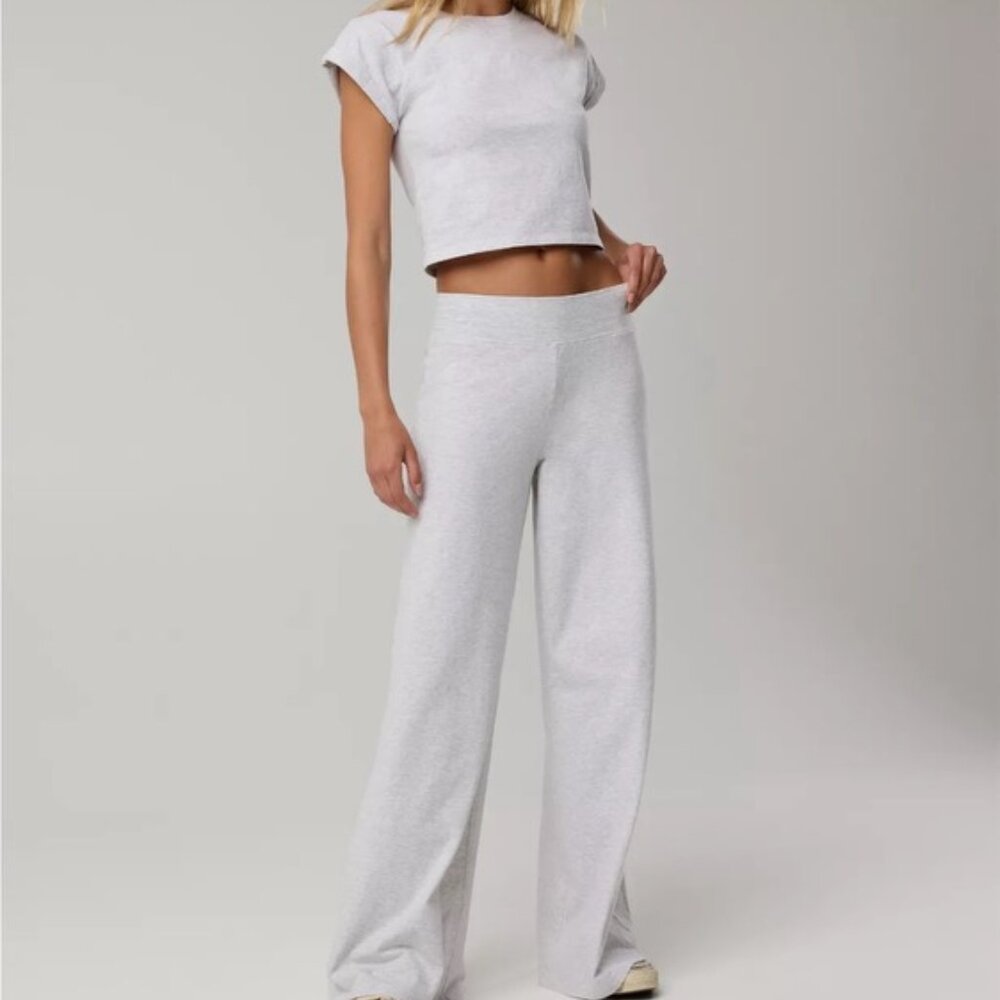 Offline by Aerie OG Cotton Wide Leg Pant NWT S Long